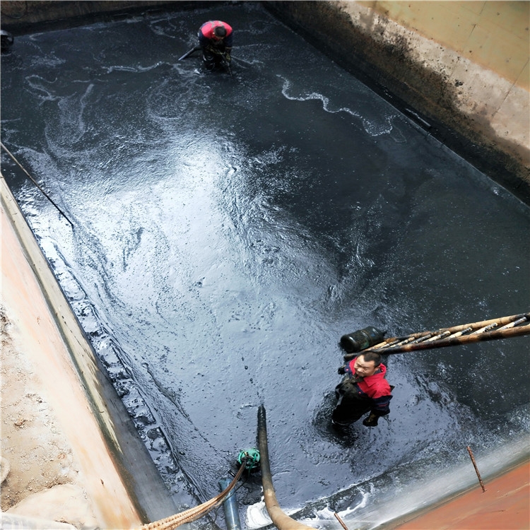 华容废水池清理