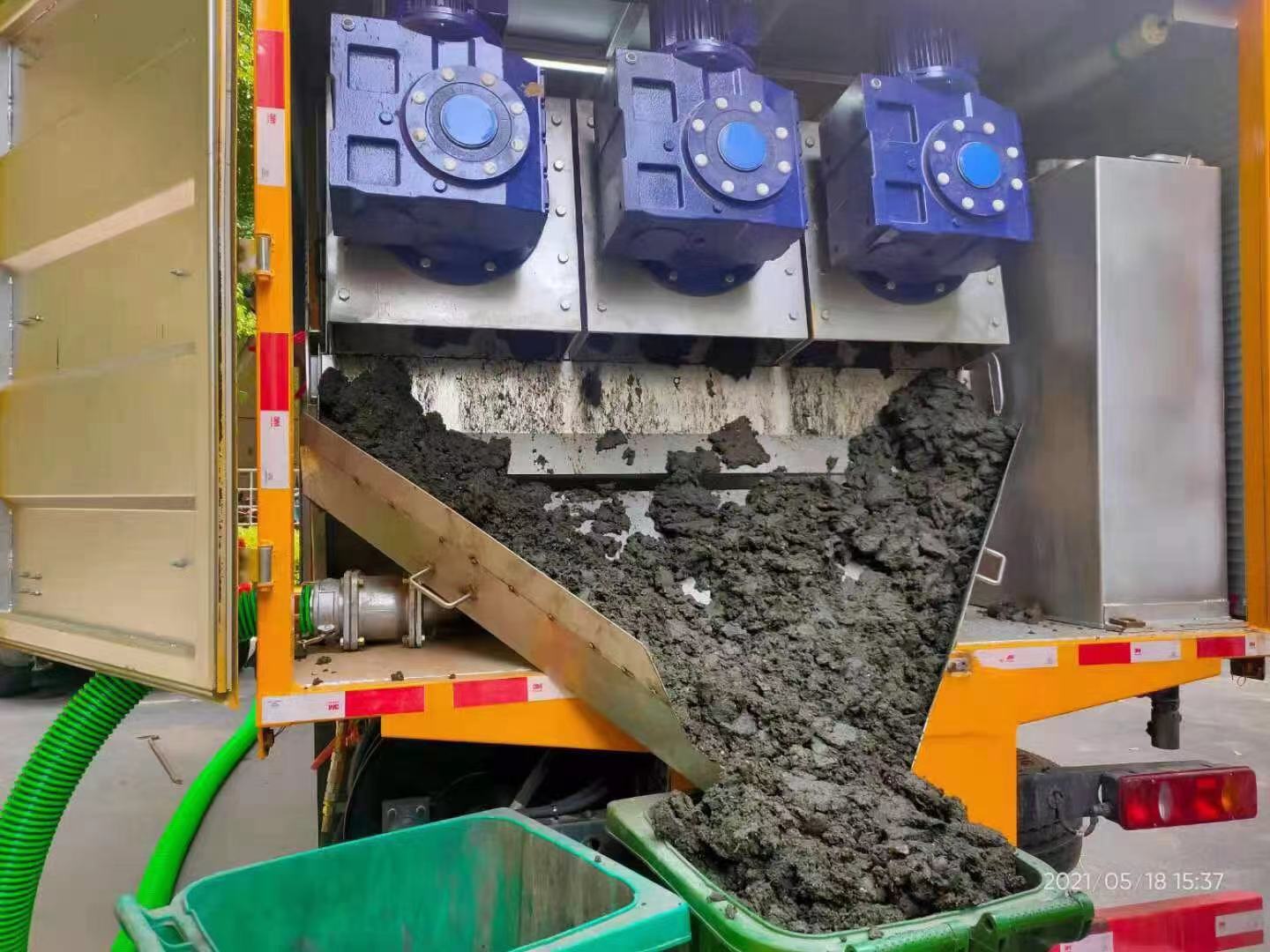 华容化粪池清掏城市维护站-泥浆净化干湿分离处理